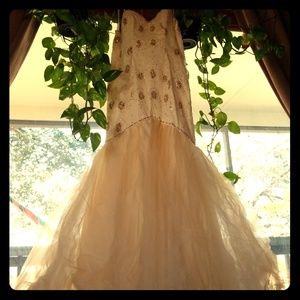 Cream Prom/Wedding dress